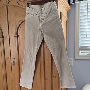 J. Crew Women's Cream Straight Leg Jeans